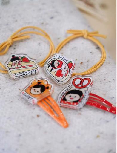 郭郭绘丨亚克力发饰 商品图0