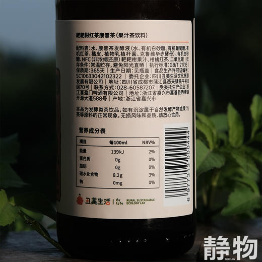 阿柑康普茶230ml｜丑美阿柑 商品图6