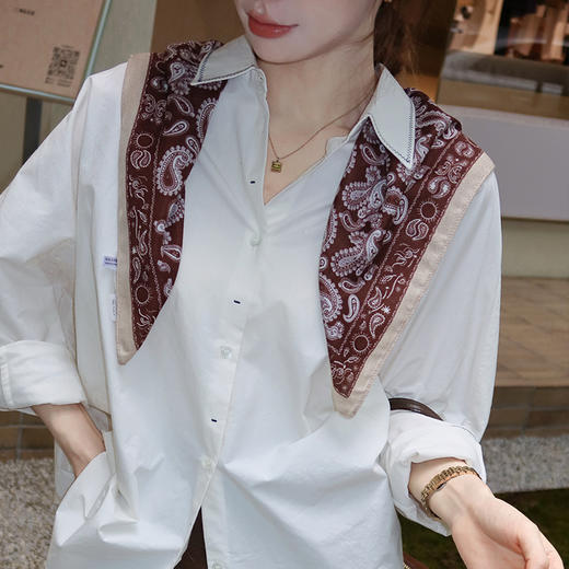 【现货】良木礼翻领休闲衬衫（Q258462F） 商品图2