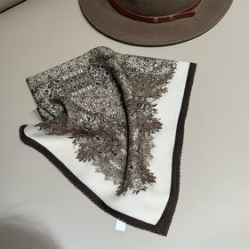 【不退不换】【预售7天】良木礼丝毛方巾（Q258470）