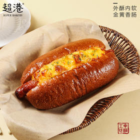 芝士爆汁热狗面包