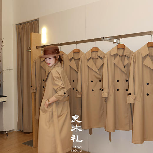 【预售7天】良木礼羊毛风衣（Q2591818） 商品图4