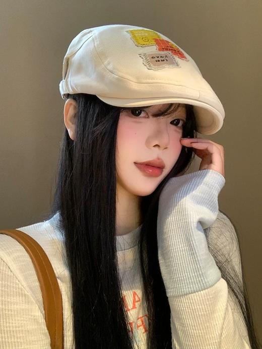 秋暮红系列棒球帽 商品图7