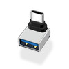 严选【银色-弯头USB3.0母转type-c公】OTG转接头usb弯头手机笔记本转接头1个 商品缩略图4