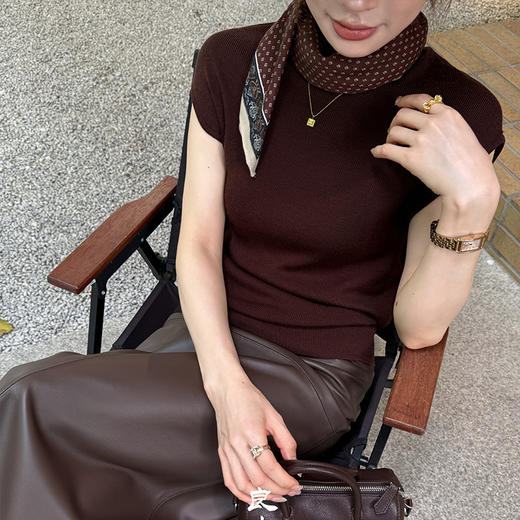 【预售7天】良木礼美丽诺羊毛背心（Q2584126） 商品图1