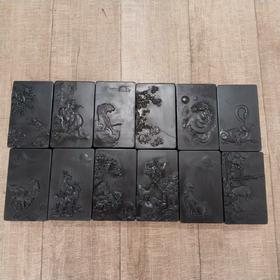 十二生肖歙砚（款式随机）