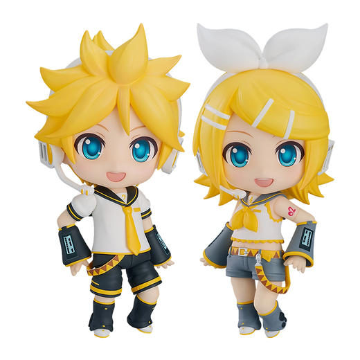 【GSC现货】粘土人 镜音铃 2.0/镜音连 2.0 Character Vocal系列02 镜音铃·连 商品图4