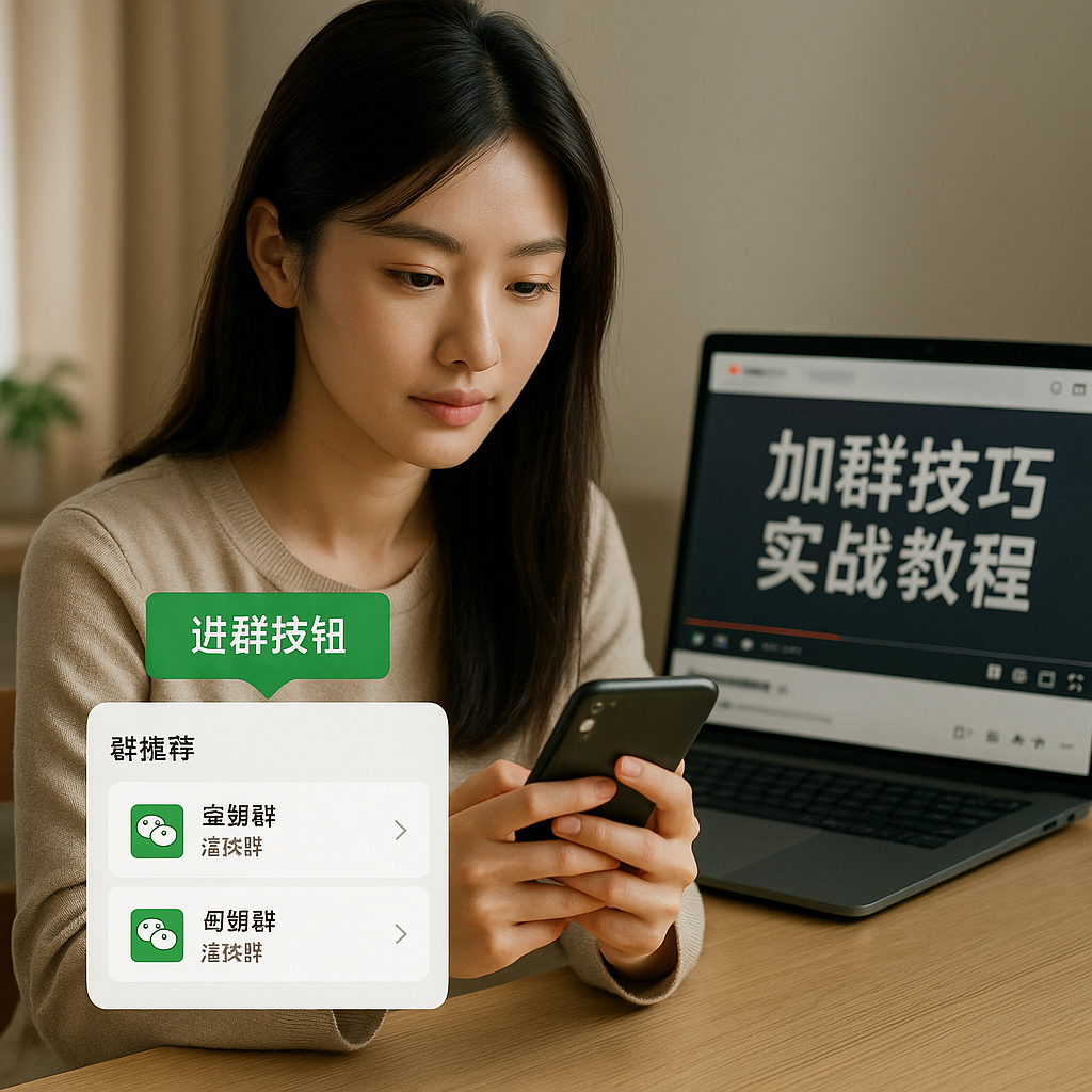 寶媽群母嬰微信群快速加入的引流實(shí)操方法
