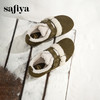 Safiya/索菲娅2025艺术家联名加绒保暖外穿休闲全包勃肯毛毛鞋SFD4112092 商品缩略图3