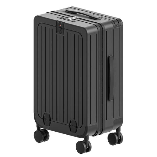 自然醒一键前开多功能20寸登机箱弹跳宽拉杆行李箱YS6088 商品图8