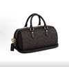 COACH蔻驰 Rowan 26 品牌徽标拉链开合 涂层帆布 斜挎单肩手提包 中号 女款 胡桃木拼黑色 商品缩略图1