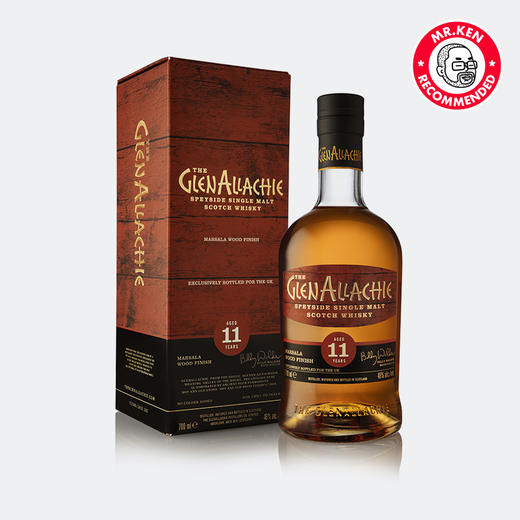 格兰纳里奇（Glenallachie）11年马尔萨拉桶单一麦芽苏格兰威士忌（英国限定）赠12年与10年限量款分享瓶 商品图5