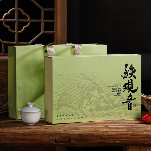 【快递停发，2月26日陆续发货】安溪铁观音浓香型茶叶 新茶乌龙茶秋茶礼盒装 250g小袋装茶叶礼盒 商品图0