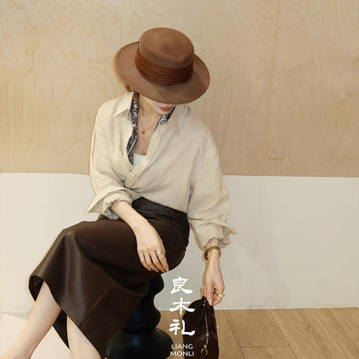 【特价不退不换】【预售7天】良木礼苎麻衬衫（Q258491F） 商品图7