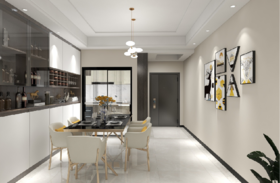 客餐厅局改设计效果_通用_仅做设计展示 非购买链接