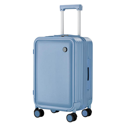 自然醒PC行李箱20寸静音万向轮登机箱大容量抗摔旅行箱YS6037 商品图6