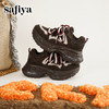 Safiya/索菲娅2025艺术家联名松果系带轻便增高加绒厚底老爹鞋SFD4112035 商品缩略图13