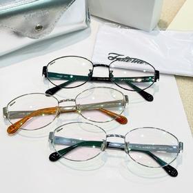 Fakeme 轻奢老钱风椭圆形平光镜