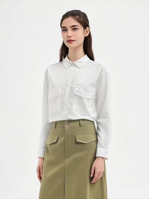 冰点价！仅限11.11！退货勿拍【秋新品】古泥7077 100%棉精致走线品质衬衫-喜出 商品图3