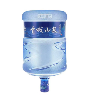 【A润家送水-天府九里】新品蓝光青城山泉桶装水-下单完成不退不换