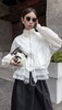 春季推荐2026→【自营】826简约法式蕾丝边休闲外套-喜出 商品缩略图0