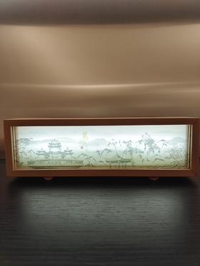 国风木质拍拍灯