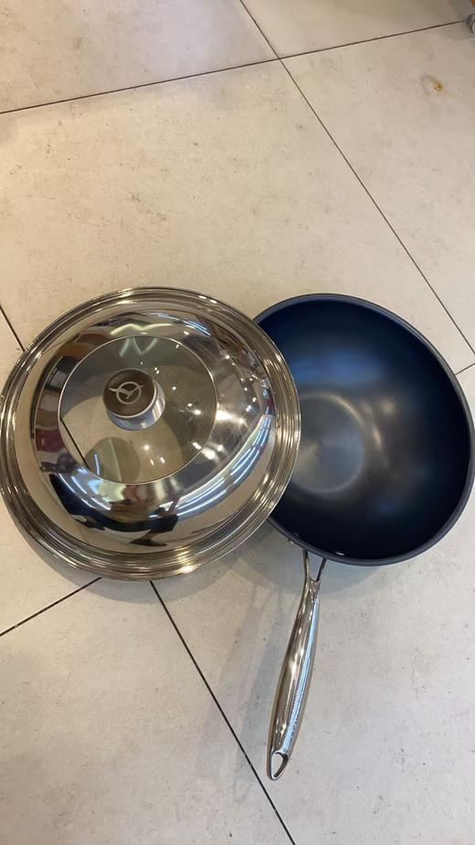 德国BRICKELL 0涂层蓝钛炒锅32cm【不支持补差，非质量问题不退不换】S 商品图2