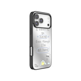 【完美一日】喜欢冷空气 泡泡骚 x Second Morning早安柠檬POPCASE手机壳MagSafe磁吸 镜面iPhone17/16/15/14/13