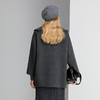 EITIE爱特爱大翻领肩型设计纯羊毛桑蚕丝骆驼绒混纺包容性舒适柔软保暖大衣8414106 商品缩略图3