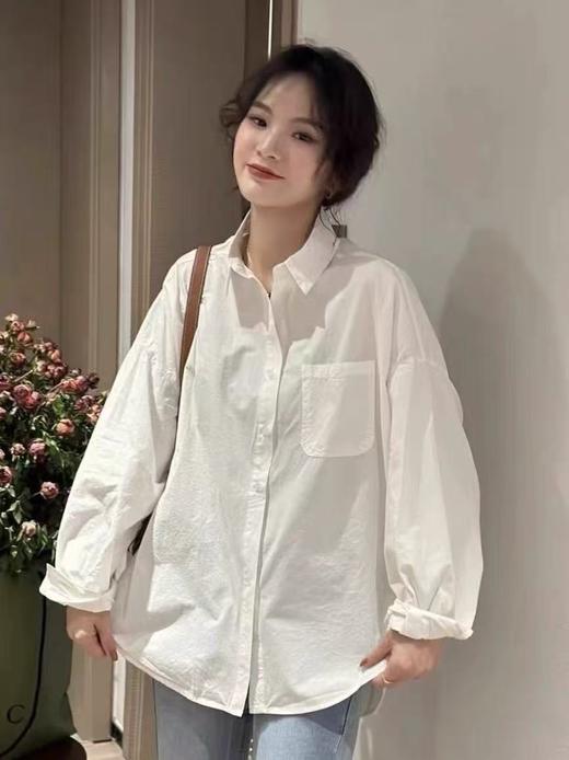 春季推荐2026→【自营】古泥5912 100%精梳棉单口袋设计感衬衫-喜出 商品图0