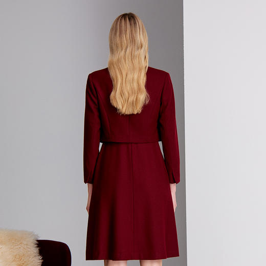 EITIE爱特爱假三件式钉珠花边木耳边撞布减龄精致礼服8477104 商品图5