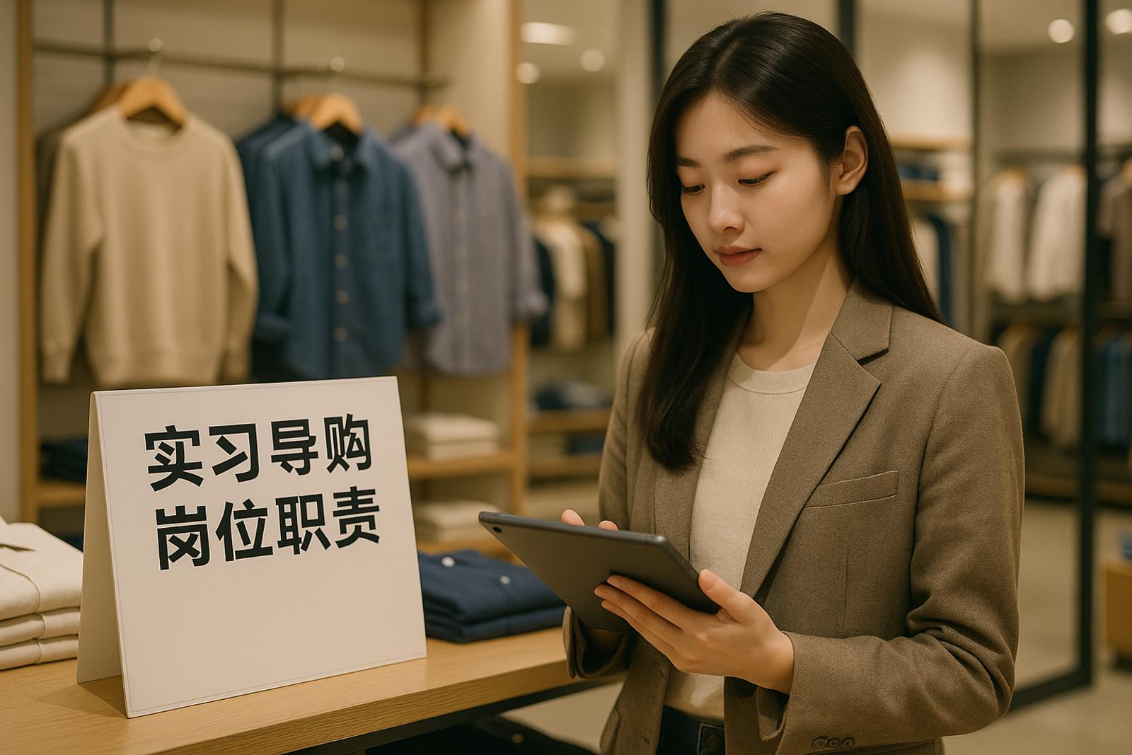 实习导购的主要职责有哪些?