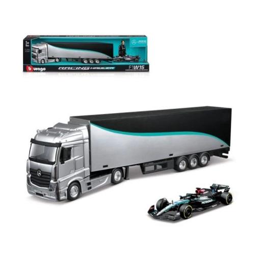 Bburago比美高 1:43 方程式运输机系列-奔驰 W15 商品图0