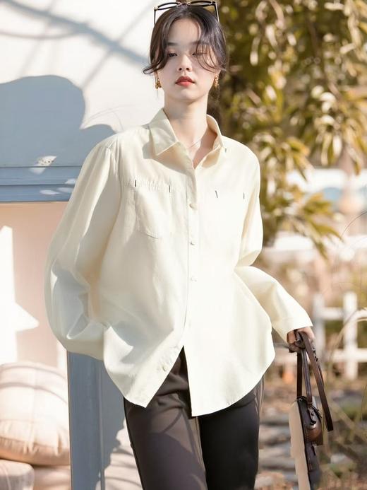 春季推荐2026→【自营】古泥/亦文品牌7709 100%精梳棉品质衬衫-喜出 商品图0