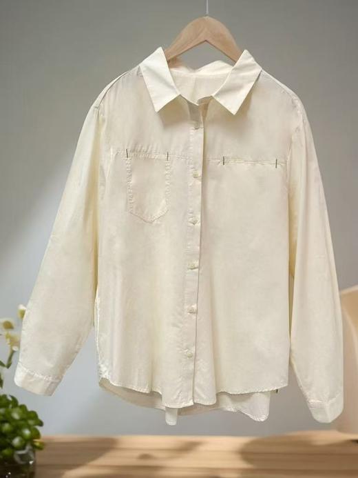 春季推荐2026→【自营】古泥/亦文品牌7709 100%精梳棉品质衬衫-喜出 商品图3