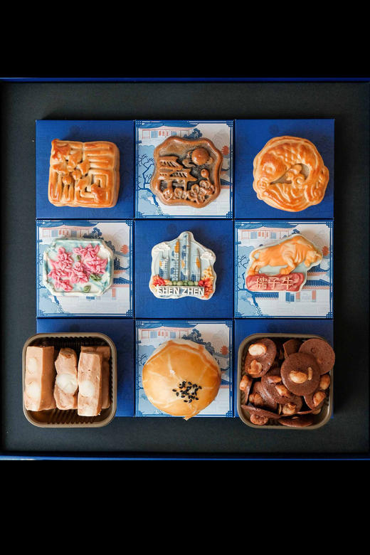 【新鲜手作】深圳首家·鹏城映月·文创月饼中秋臻礼 商品图0