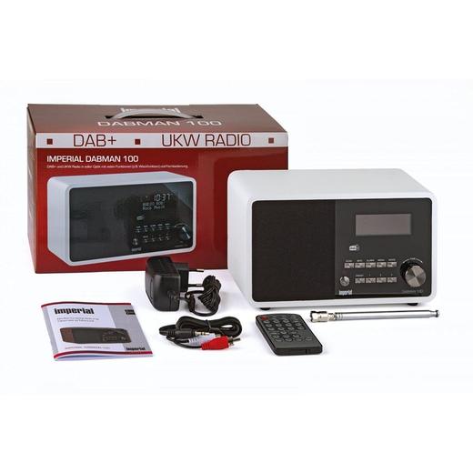 德国 Imperial(帝国) DABMAN 100 数字收音机 DAB+/FM，3.5毫米插孔 商品图5