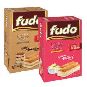 福多蛋糕-提拉米苏/奶油味5+1装108g 松软可口细腻绵密高温烘焙独立包装 054346/054350