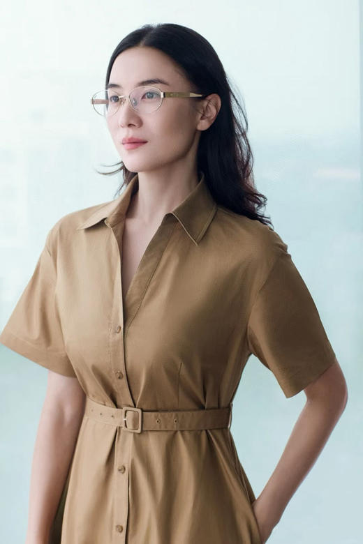 Fakeme 轻奢老钱风椭圆形平光镜 商品图5