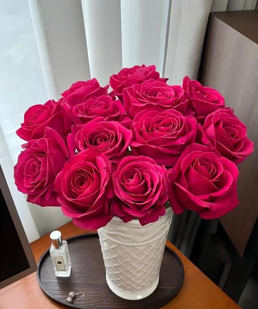 【次日达】弗洛伊德玫瑰（10支）玫瑰中的“爱马仕” 香味浓郁 花瓣厚实 商品图0
