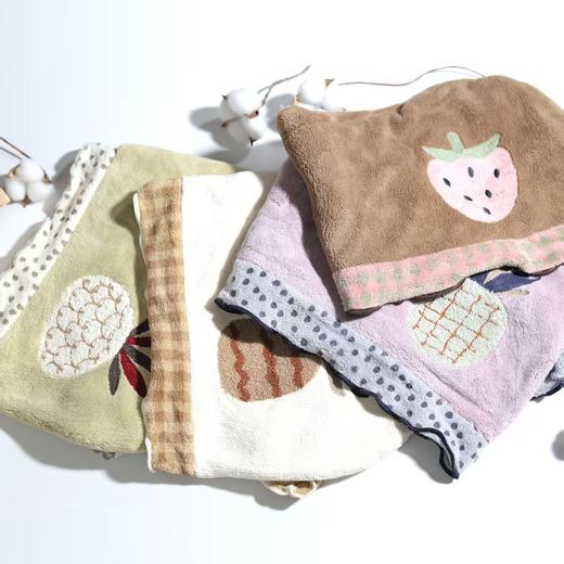 素洁沐棉公主干发帽 商品图0