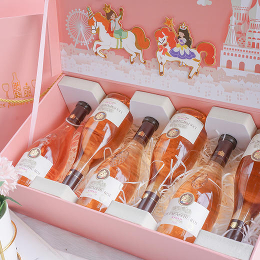 严选 | 国王行宫西拉小桃红女神 250ml*6+定制礼盒 法国进口 浪漫甜美 商品图2