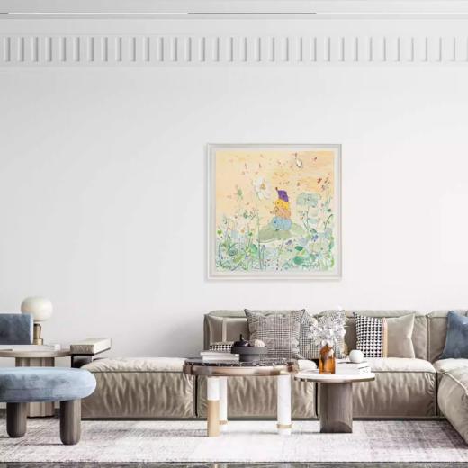 付毅兵《荷塘趣》版画 商品图1