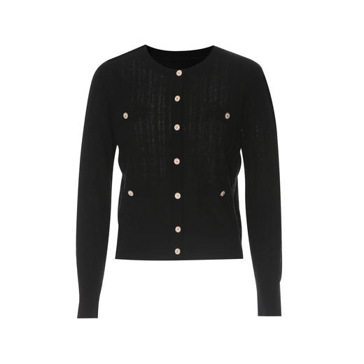 【香风针织开衫】EITIE爱特爱精致绞花舒适显瘦针织衫秋新款C2501814 商品图10