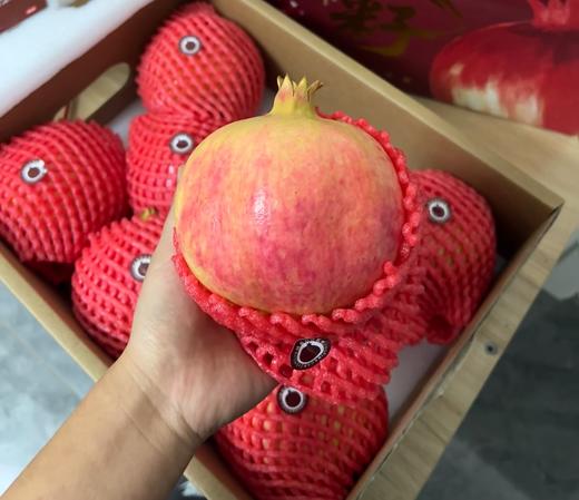 会理软籽石榴礼盒3.2kg （6/8个）（昆明市区物业中心自提产品） 商品图0
