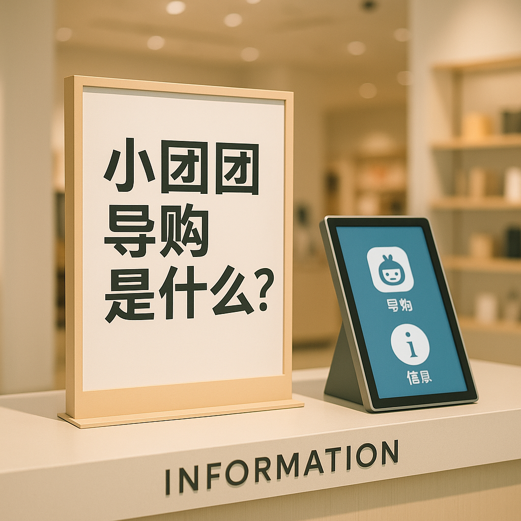 小团团导购是怎样的角色？