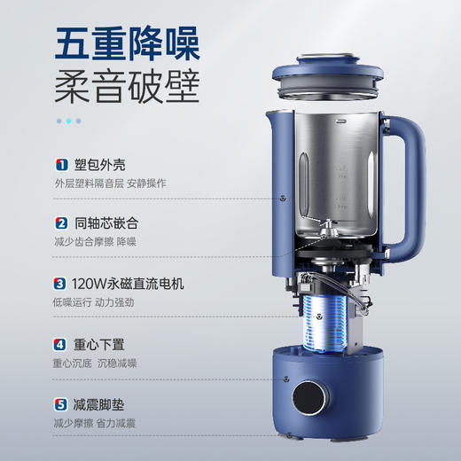 摩飞多功能破壁豆浆机MR8200下单请备注颜色 商品图1