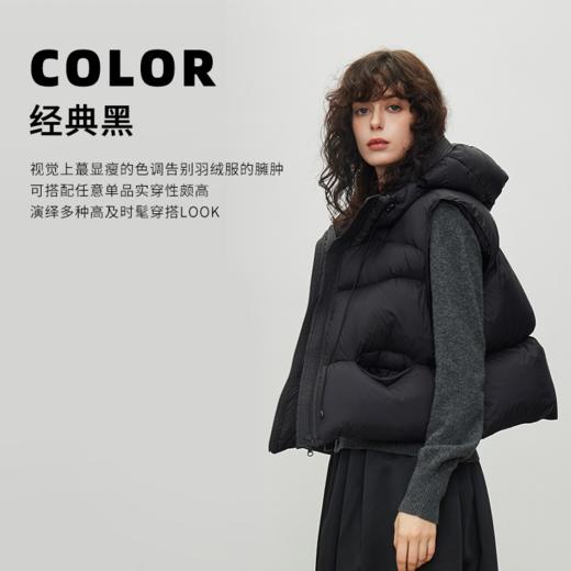  【90%鹅绒马甲】反季清仓捡漏，轻暖锁温不臃肿，显瘦百搭超实用！ 商品图4