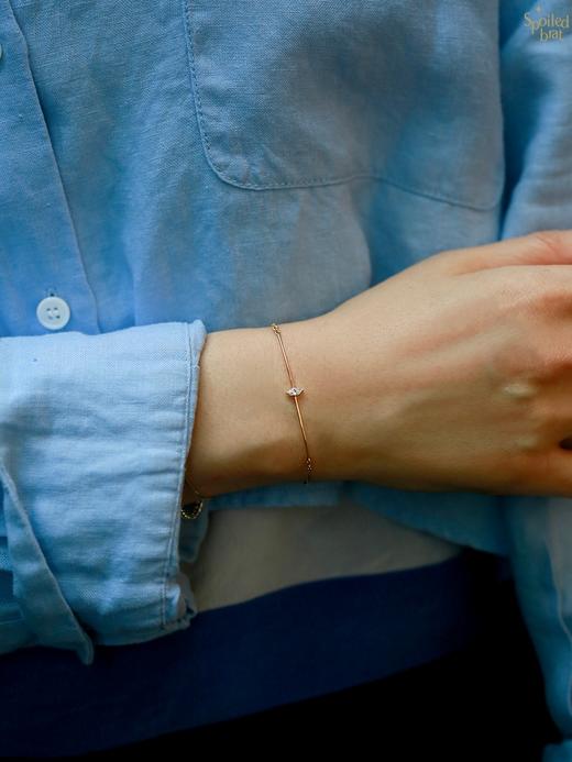 SpoiledBrat Jewelry18K金钻石手镯 商品图4