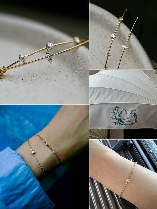 SpoiledBrat Jewelry18K金钻石手镯 商品图6